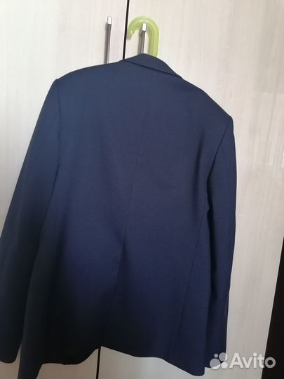 Пиджак школьный для мальчика синий Boston