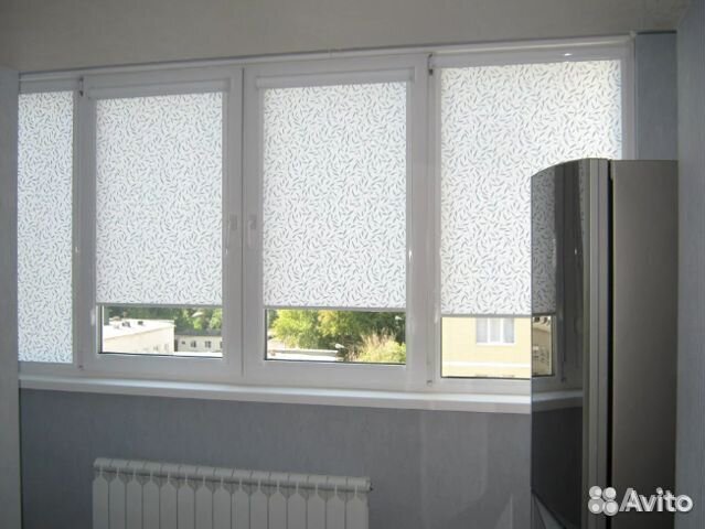 Рулонные шторы кассета