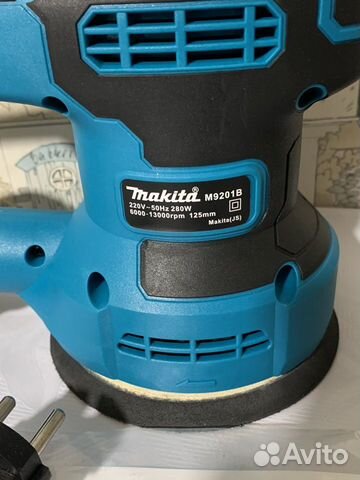 Эксцентриковая шлифмашина makita 280w