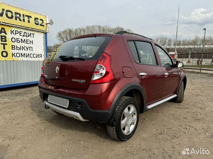 Renault Sandero Stepway 1.6 МТ, 2012, 160 000 км