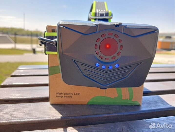 Мощный налобный фонарь