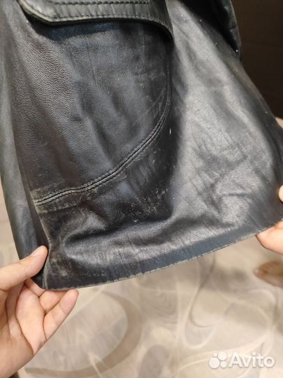 Куртка кожаная женская