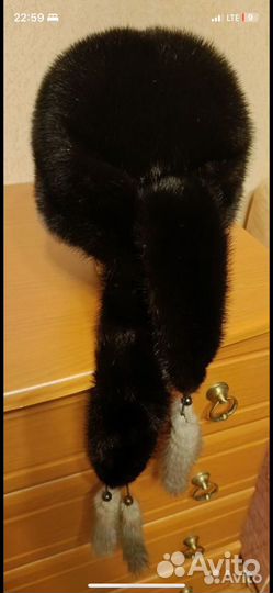 Шапка норковая женская