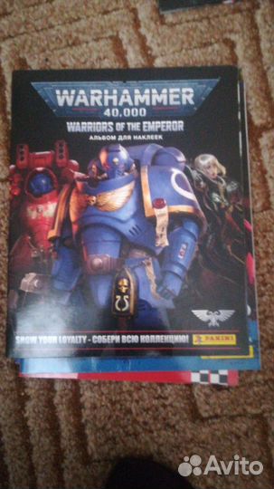 Альбом панини Warhammer 40000