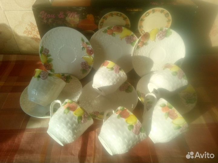 Сервиз на 6 персон. ручная работа. япония