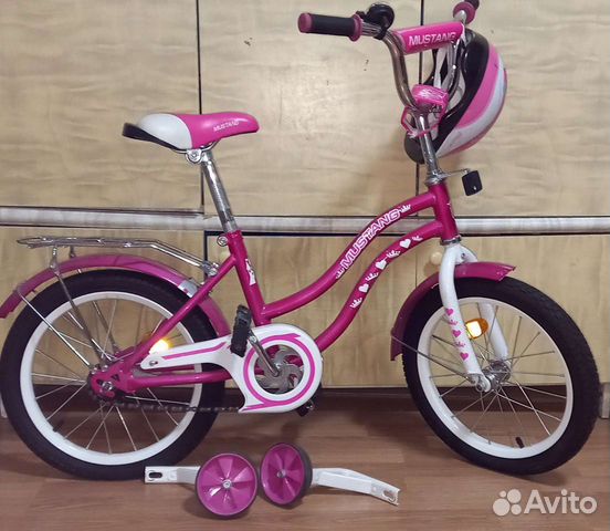 Велосипед детский мустанг 16