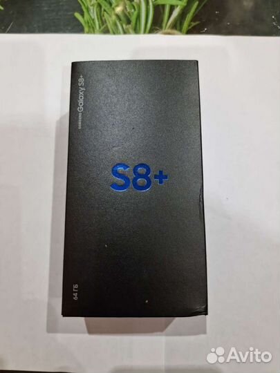 Коробка от Samsung galaxi s8+