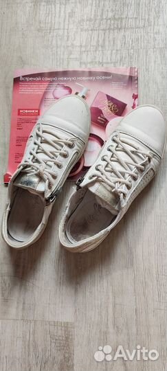 Кеды, полуботинки для девочки, 35 размер, б/у