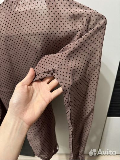 Рубашка женская полупрозрачная