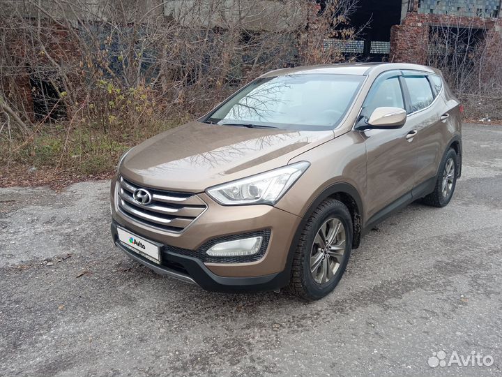Hyundai Santa Fe 2.2 AT, 2013, 243 000 км