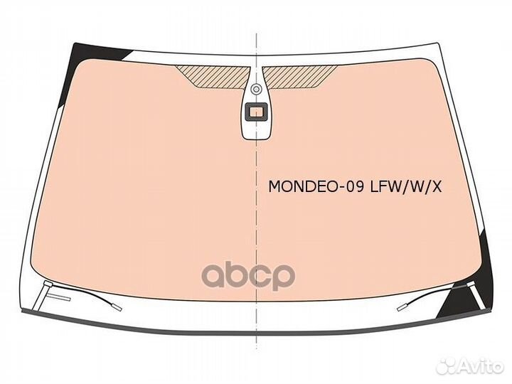 Стекло лобовое с полным обогревом (изм. Шелкогр