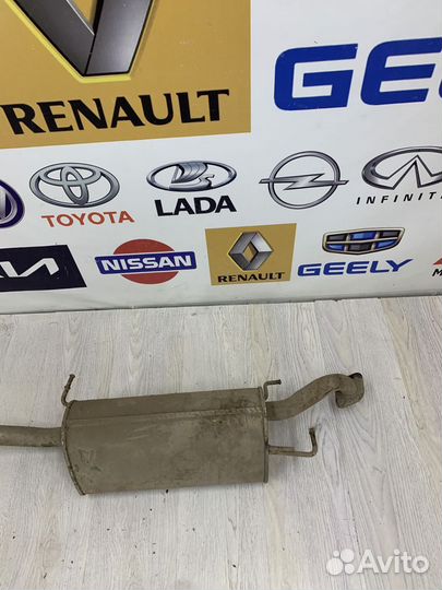 Глушитель задняя часть банка Chevrolet aveo 250