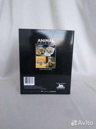 Тетрадь на кольцах с закладками с котёнком