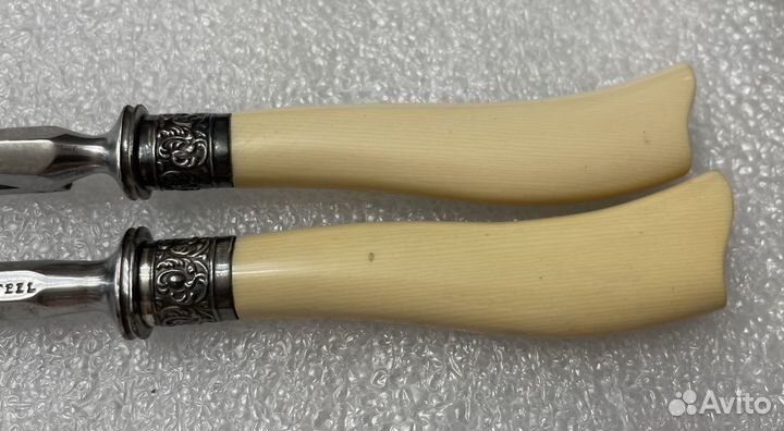 Набор для мяса Вилка и Стилет Винтаж Англия