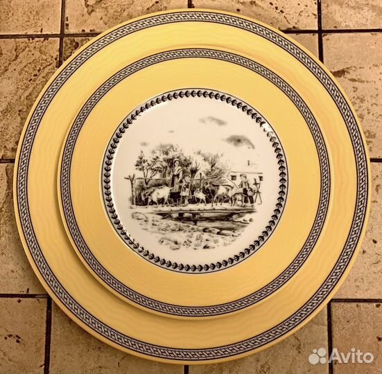 Столовый сервиз в стиле Villeroy