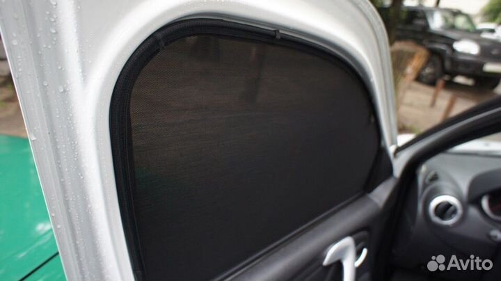 Шторки Каркасные сетки на Рено Логан,Дастер