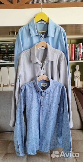 Рубашки школьные Massimo dutti и H&M