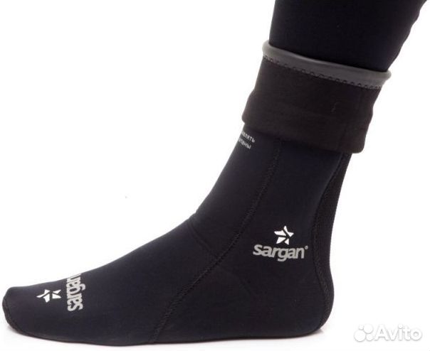 Неопреновые носки для подводной охоты Аргази 7 мм