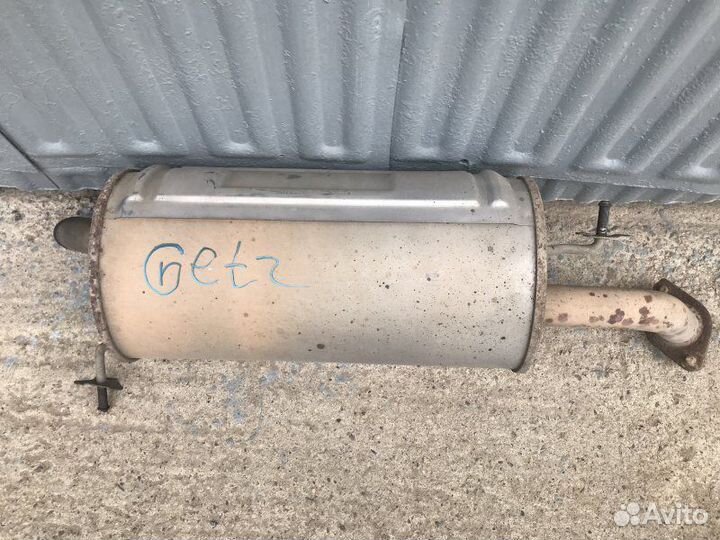 Глушитель задняя часть Hyundai Getz G4EE 1.4 2006