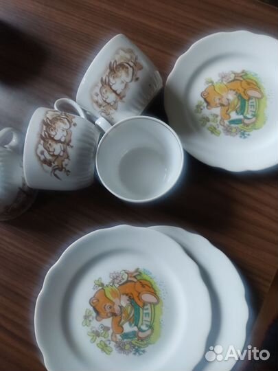 Детская посуда СССР