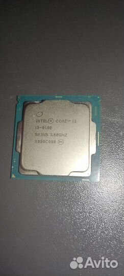 Процессор Intel Core i3-8100 OEM сокет LGA 1151-v2