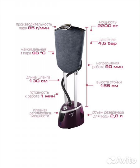 Отпариватель напольный в аренду endever