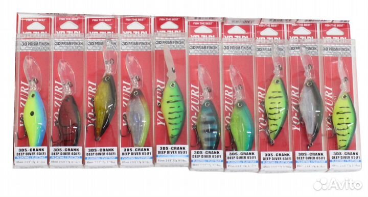 Воблеры Yo-Zuri 3DS Crank Deep Diver 65F