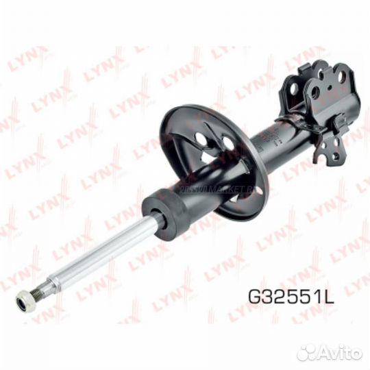 Lynxauto G32551L Стойка амортизационная перед лев