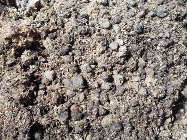 Подстилка конская (навоз конский с опилками) 50 ли