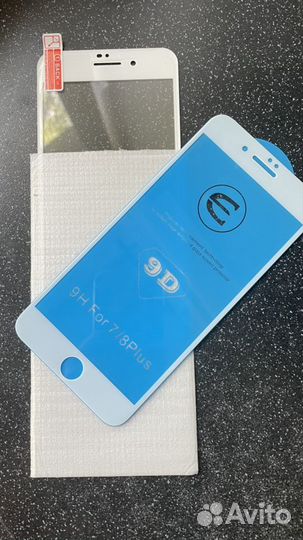 Стекла 2 шт iPhone 8 plus