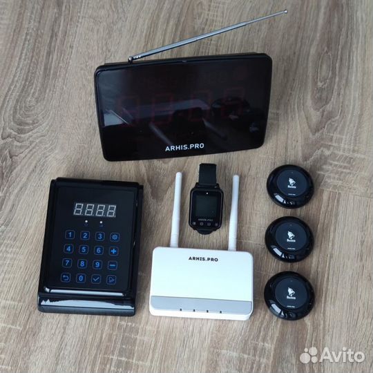 Система вызова персонала беспроводная - комплект