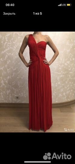 Платье terani couture