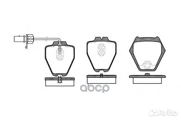 Колодки тормозные 075202 Remsa