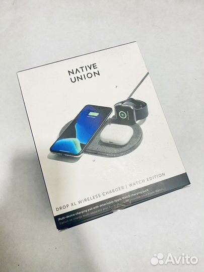 Беспроводная зарядка 3 в 1 Native Union