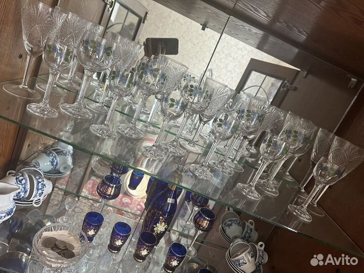 Хрустальная посуда СССР