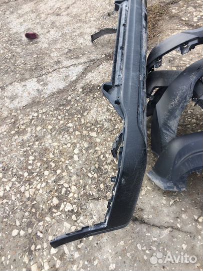 Юбка заднего бампера kia Sorento 3 18 my