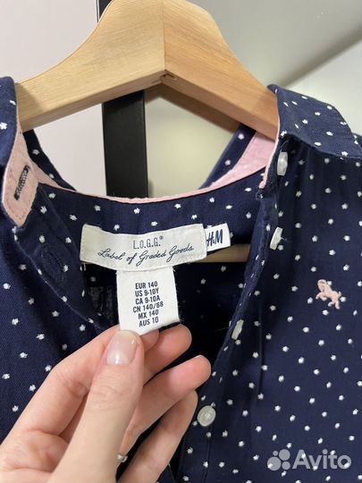 Платье для девочки hm