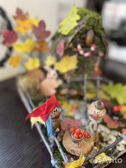 Осенняя поделка в садик или школу