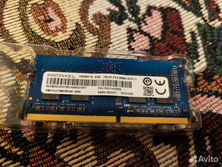 DDR4 sodimm 4GB 2666 Mhz