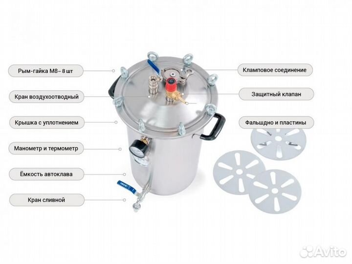 Автоклав Fansel 2, 20л
