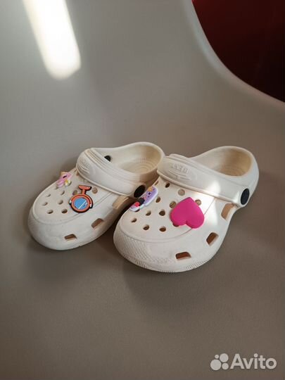 Сабо эва для девочки 24 размер