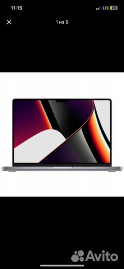 Ноутбук Apple MacBook Pro 14 M1 Pro/16/1Tb