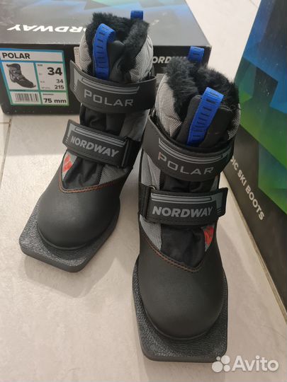 Лыжные ботинки nordway 34