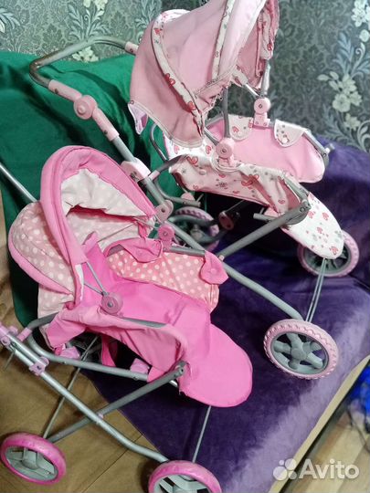 Коляска кукольная