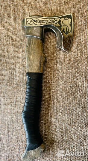Топор с травлением «Медведь»