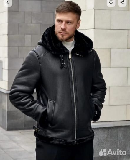 Мужская дубленка