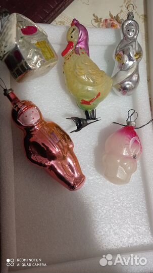 Елочные игрушки СССР в реставрацию