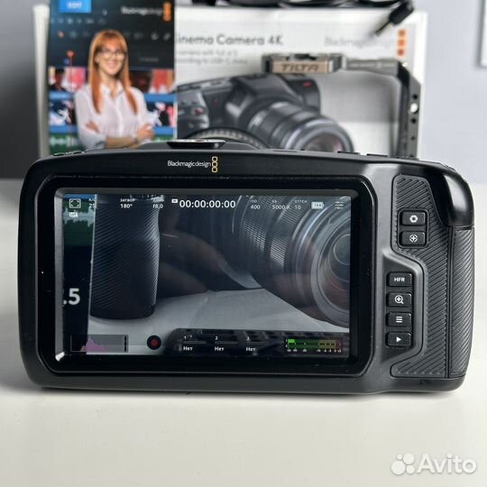 Кинокамера Blackmagic 4k (Black magic bmpcc4k)