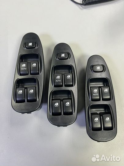 Блок кнопок стеклоподьемников kia spectra