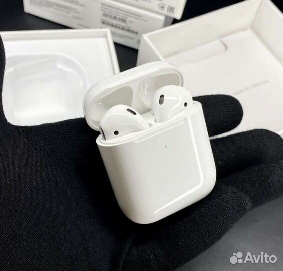 AirPods 2/Pro/3 с Гарантией Беспроводные Наушники